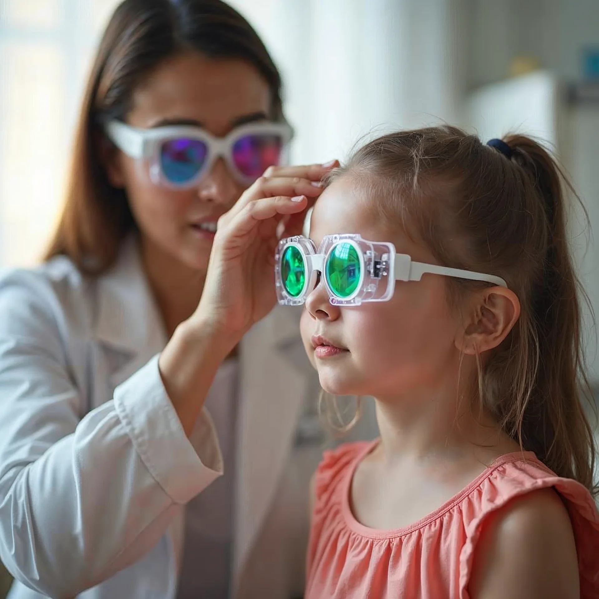 Terapia visual para niños